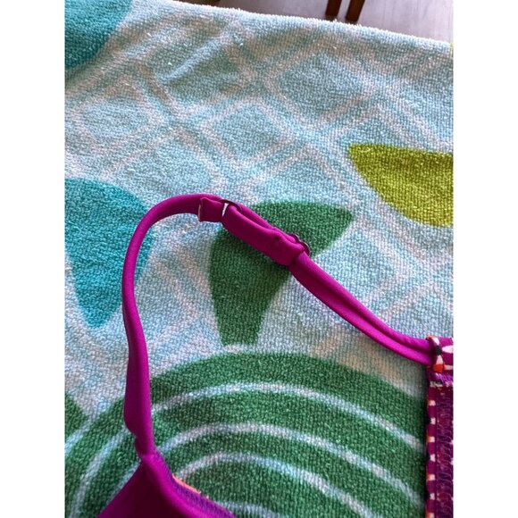 prAna Halter Tankini Top Multicolor Geometric Print Adjustable Straps Large - Picture 6 of 9